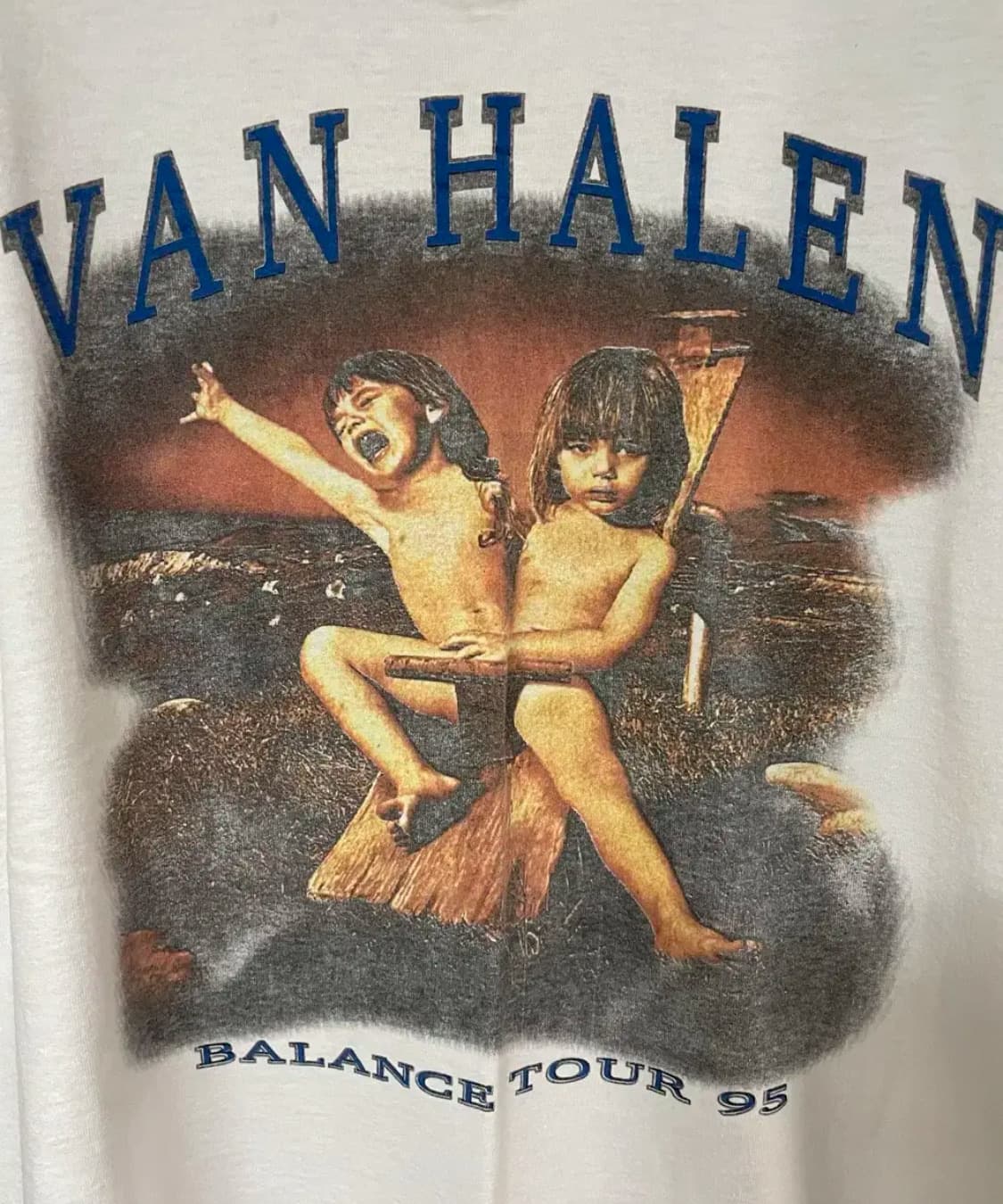 반헤일런 90s 밴드티 상품이미지2