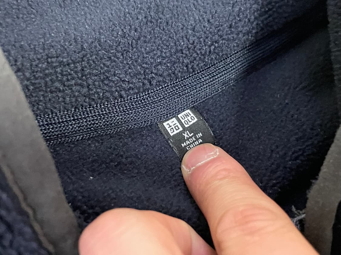 유니클로 플리스 집업  상품이미지4