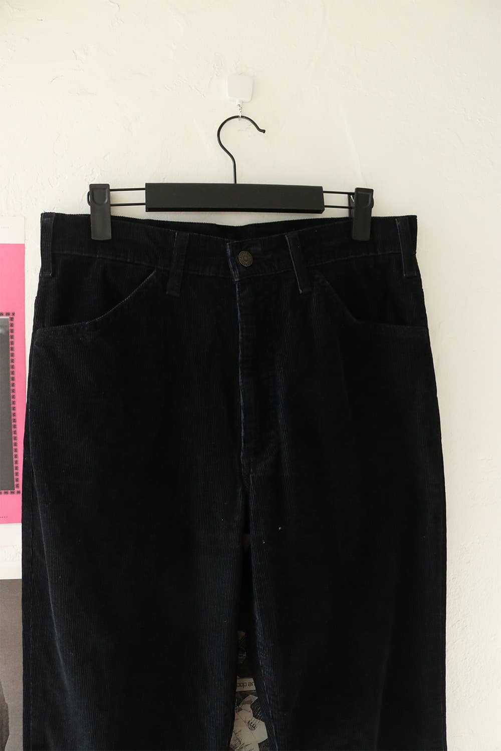 90s 리바이스 646 블랙 코듀로이 부츠컷 팬츠 상품이미지4