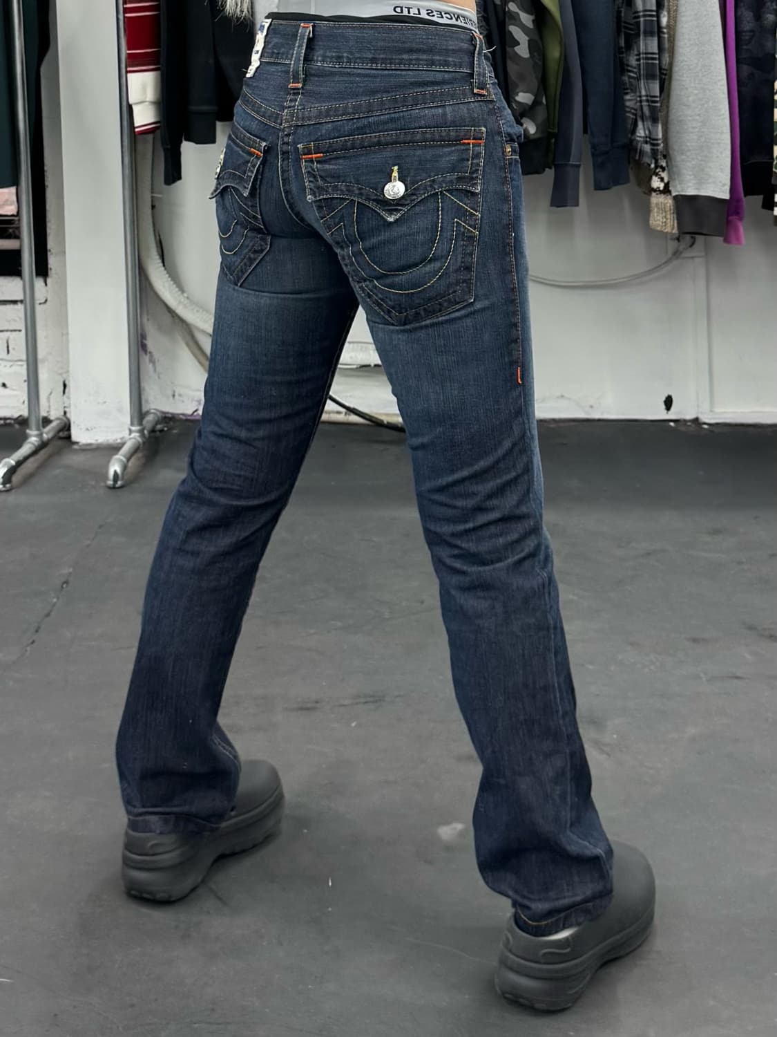 트루릴리전 스트레이트 데님팬츠 상품이미지4