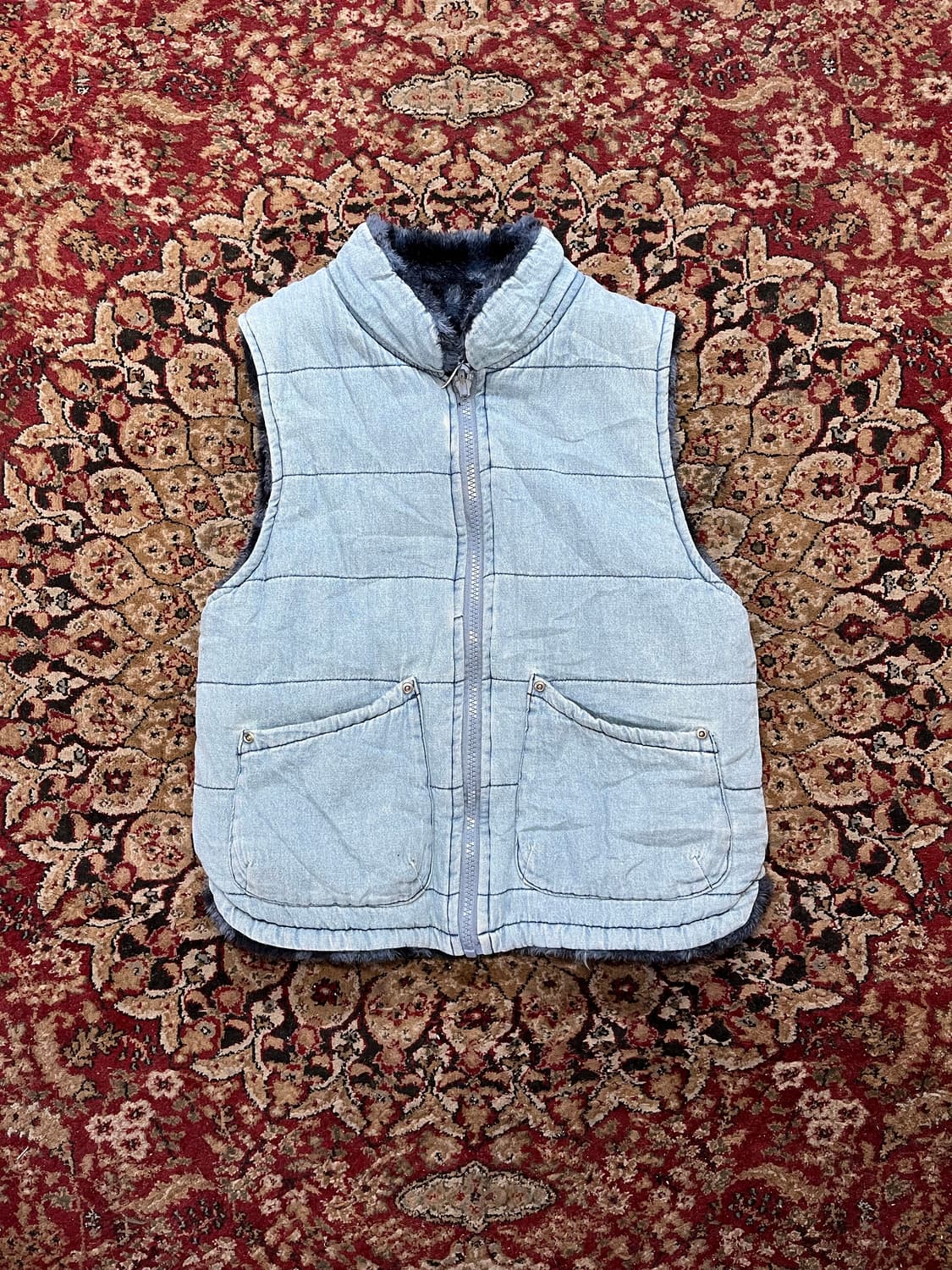 리버시블 조끼 패딩jp 상품이미지1