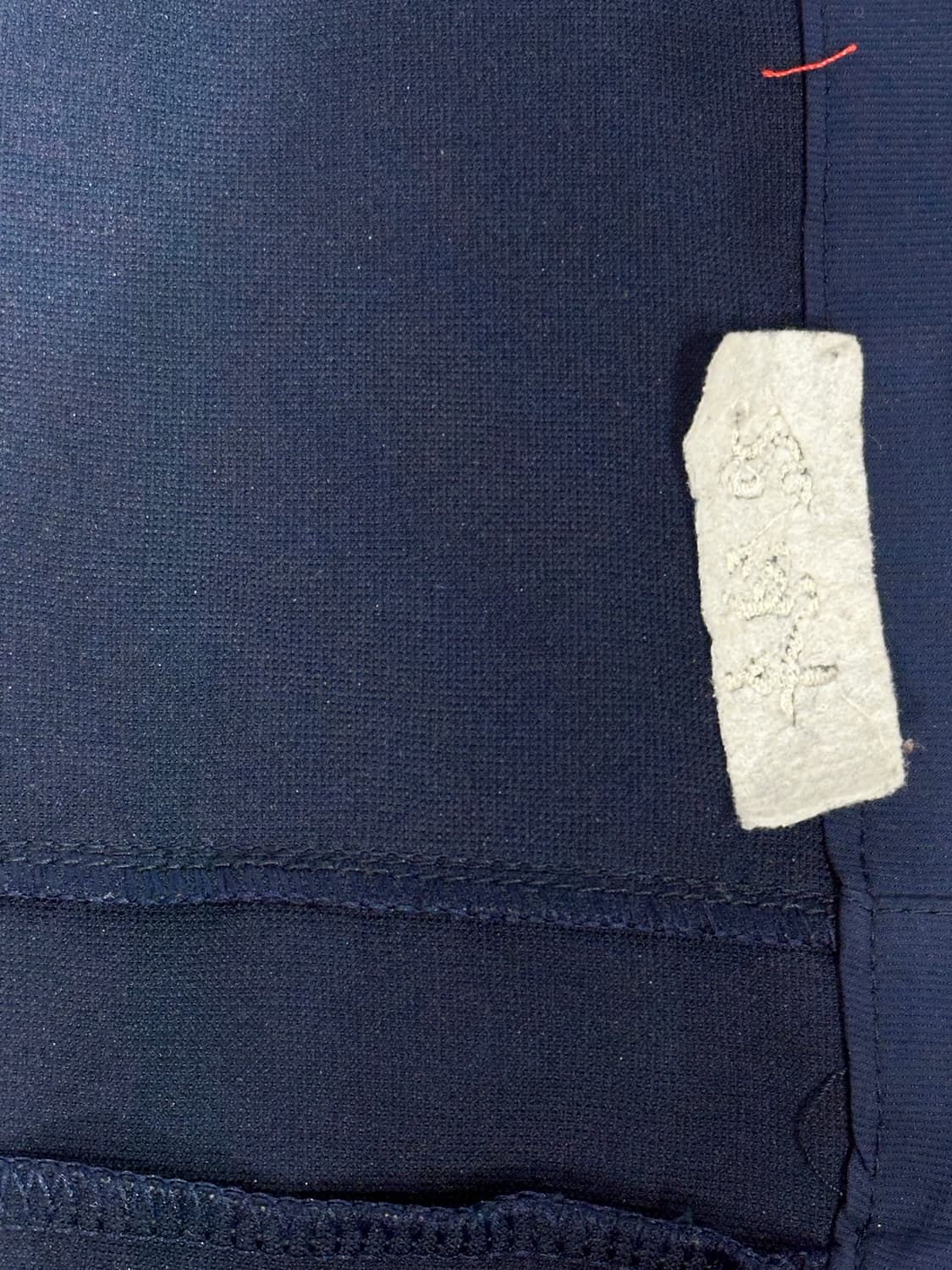 아식스 네이비 올드스쿨 오버핏 웜업 바람막이 긴팔티 105 상품이미지8