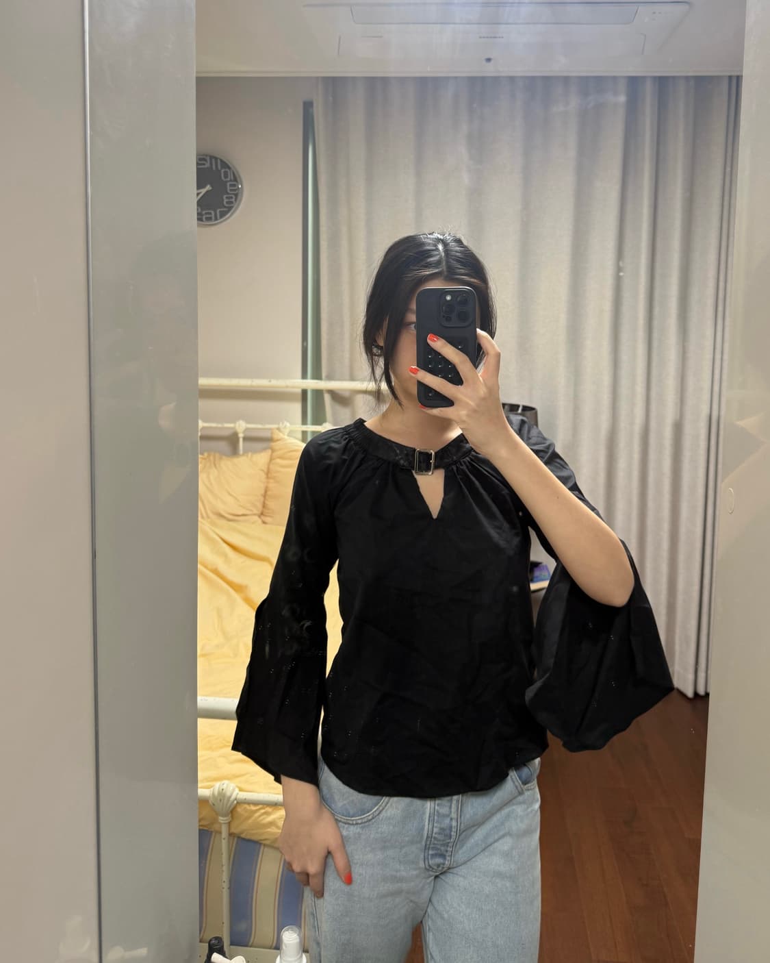 빈티지 고틱 gothic 벨슬리브 탑 상품이미지3