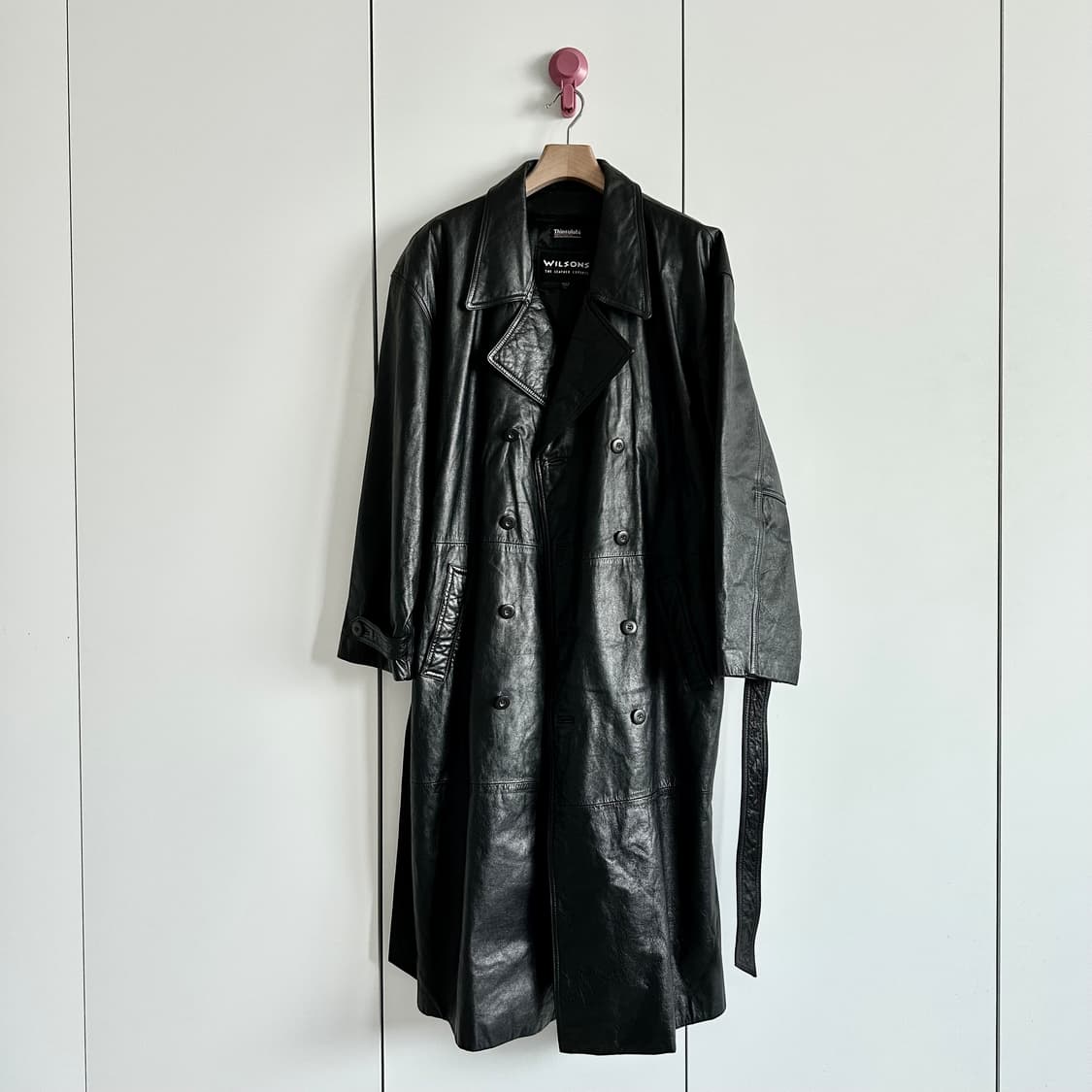 윌슨즈레더 레더 트렌치 코트 상품이미지1