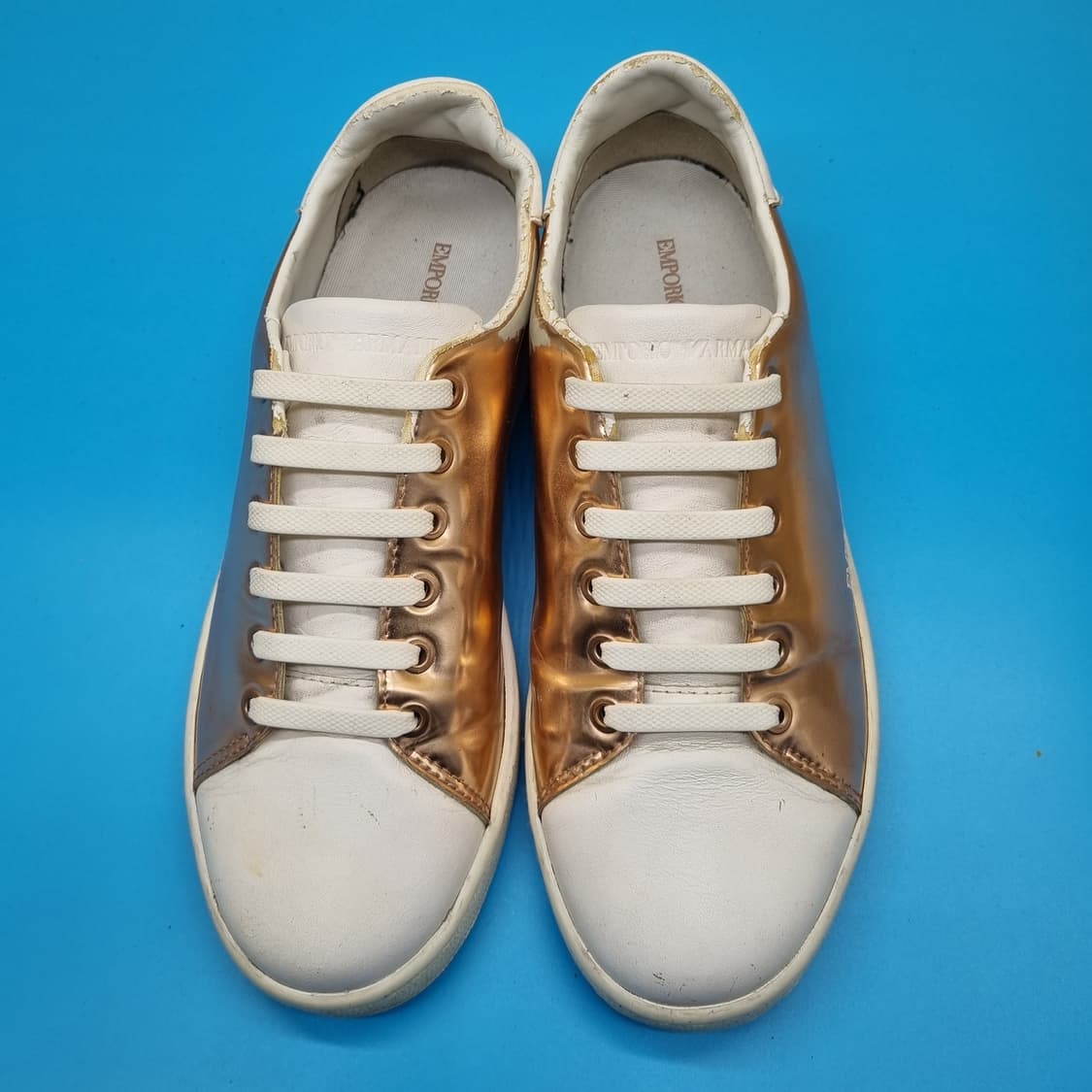 엠포리오아르마니 여성가죽 스니커즈240 상품이미지2