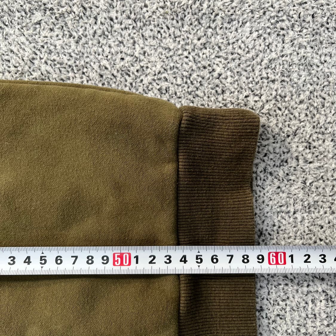 실측확인 노스페이스 기모 맨투맨 0320M 상품이미지4