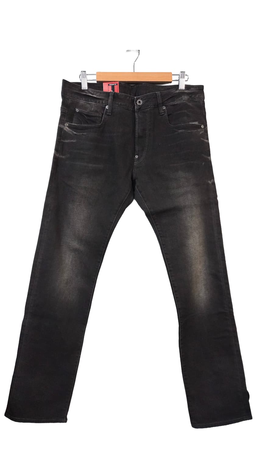 G-Star 블랙 데님 청바지(W33/L32)스판 상품이미지1