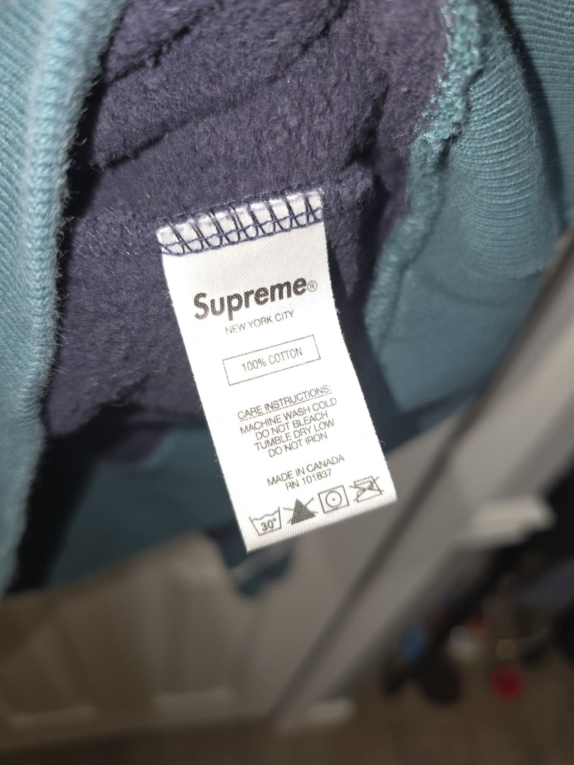 21SS 슈프림 X 팀버랜드 맨투맨 상품이미지4