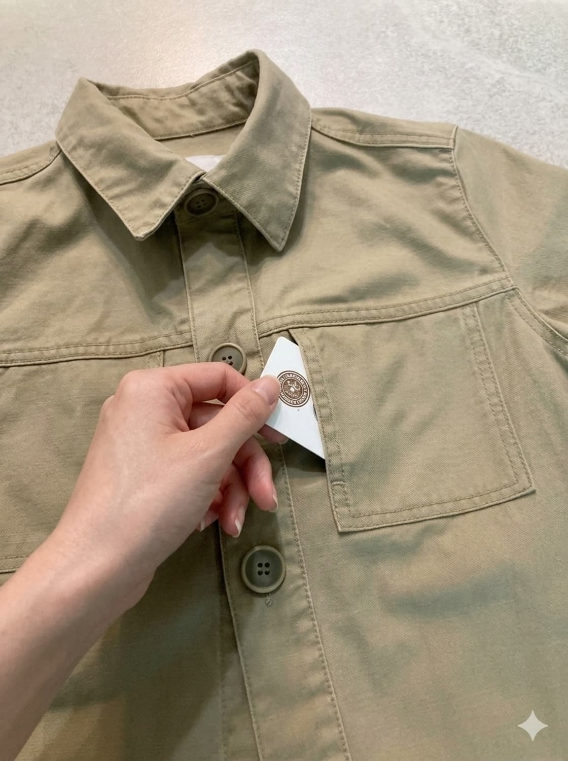 밀리터리 사파리 자켓 상품이미지4