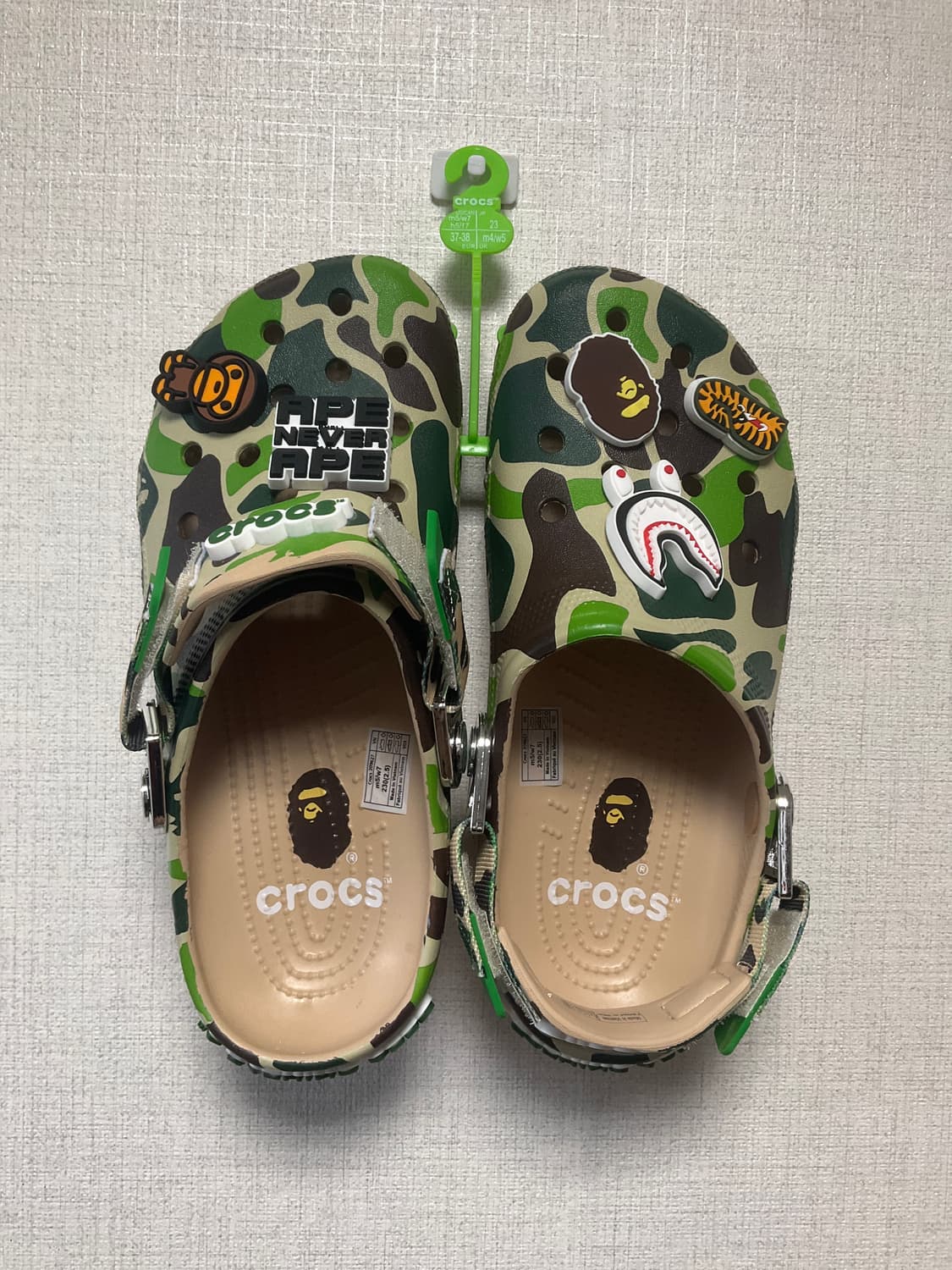 bape 베이프 크록스 230cm 상품이미지1