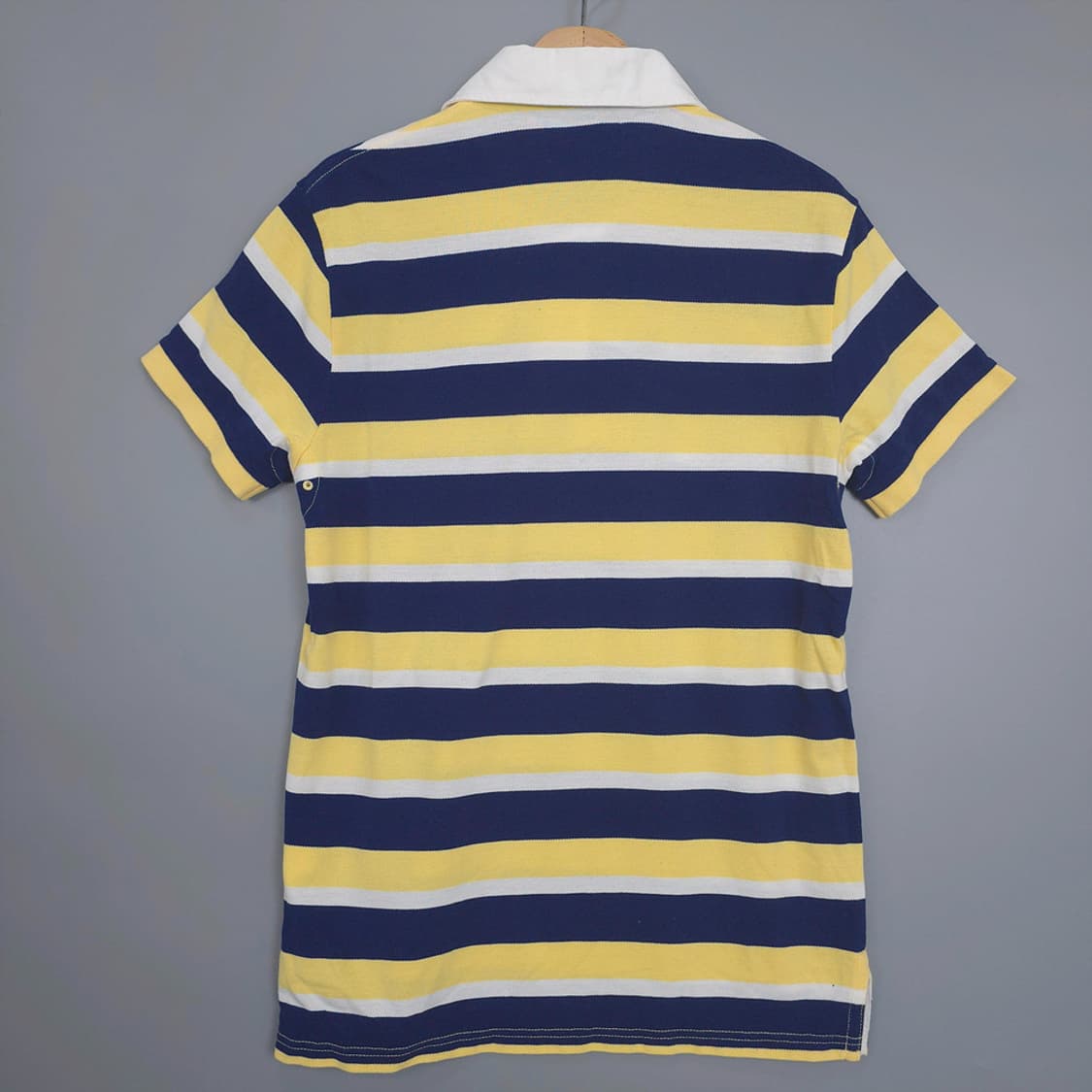 폴로 랄프로렌 Polo 커스텀핏 스트라이프 반팔 카라티 L 상품이미지4