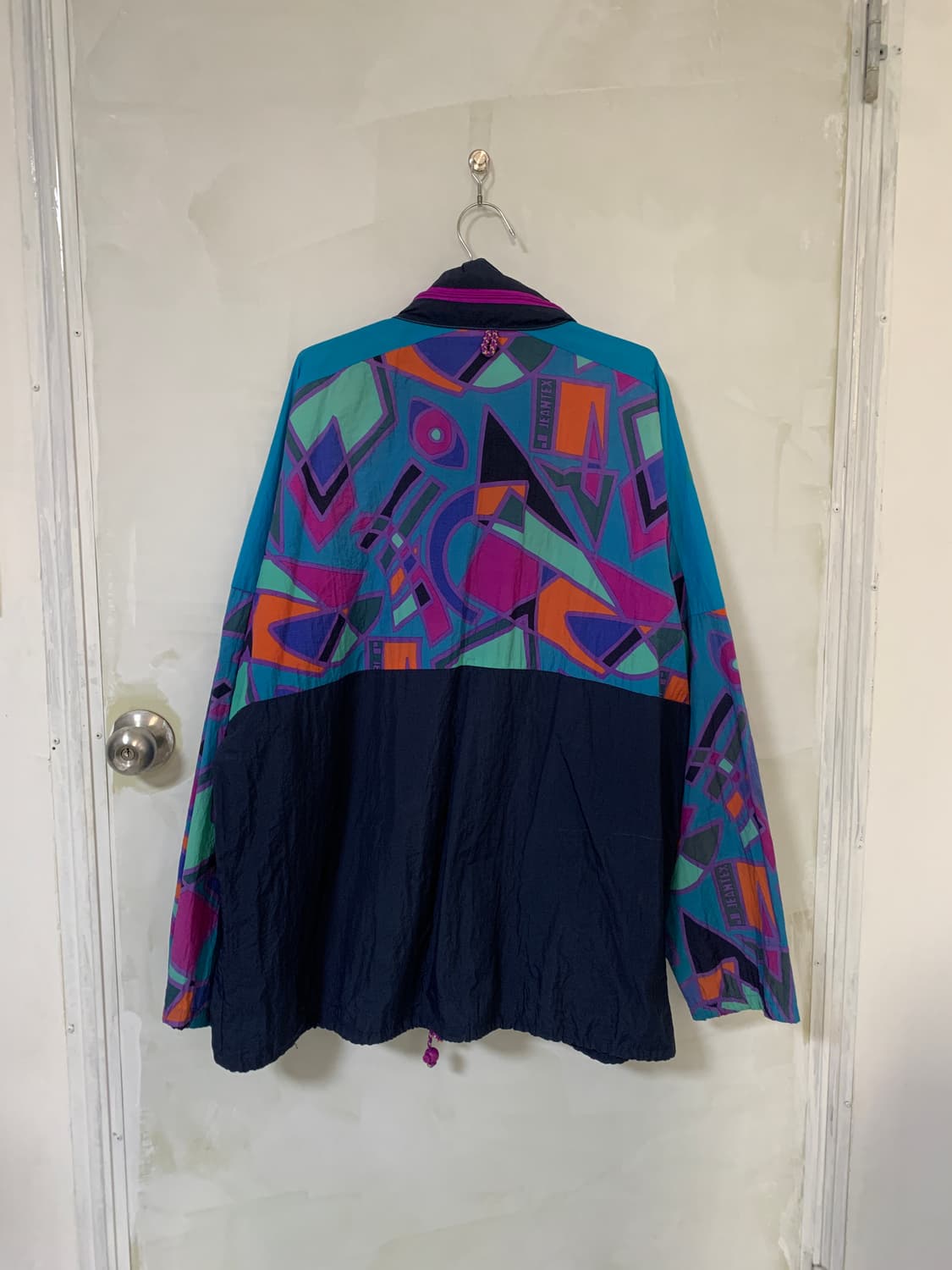 Jeantex 90년대 아웃도어 멀티컬러 바람막이 자켓 상품이미지4