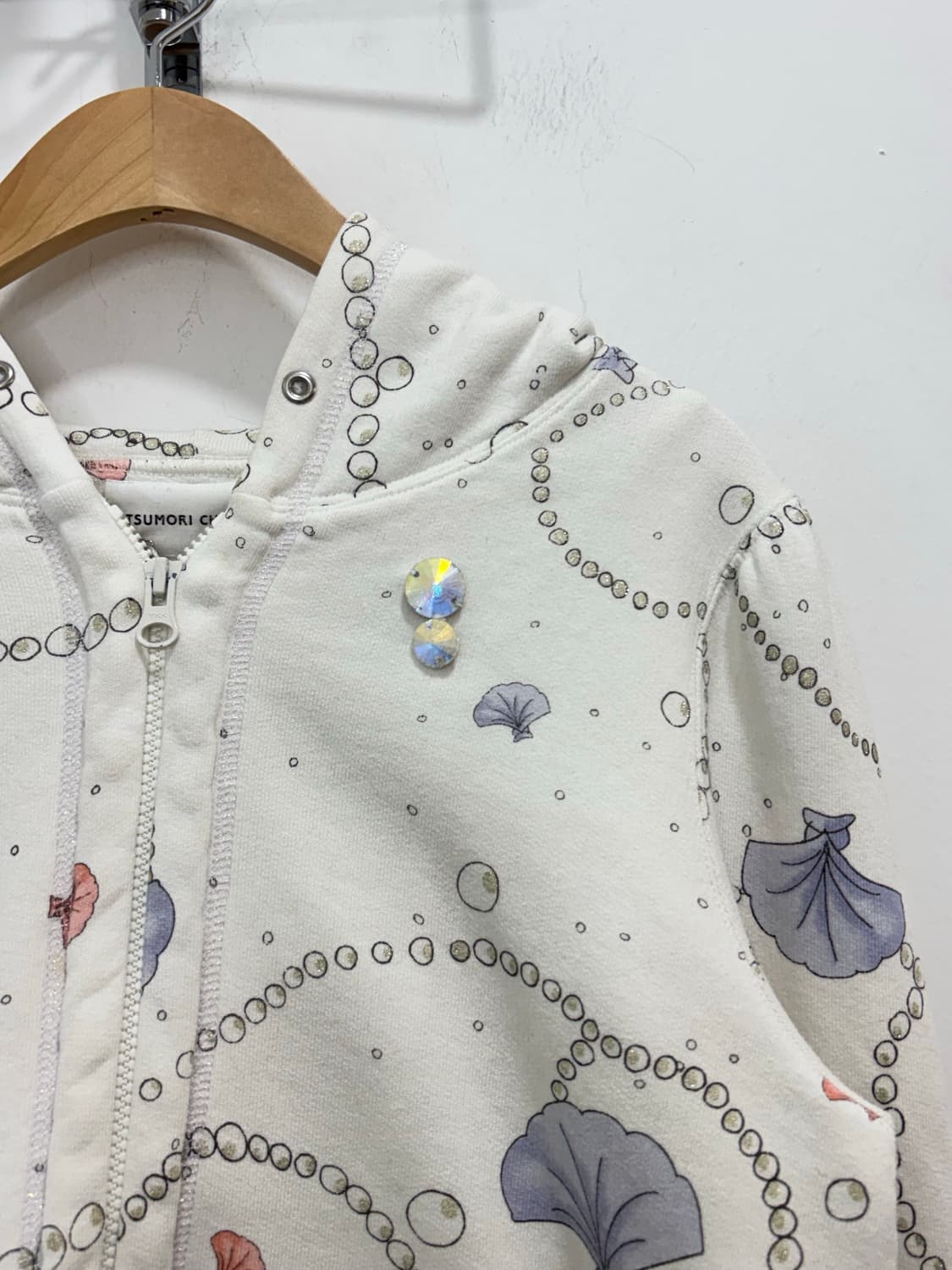 Tsumori chisato 조개 진주 후드집업 상품이미지8