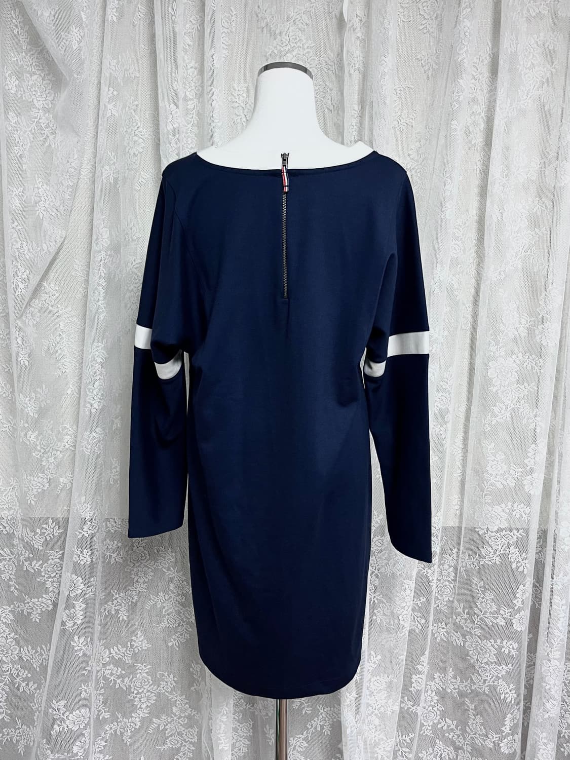 M) 타미힐피거 루즈핏 원피스 네이비 상품이미지3