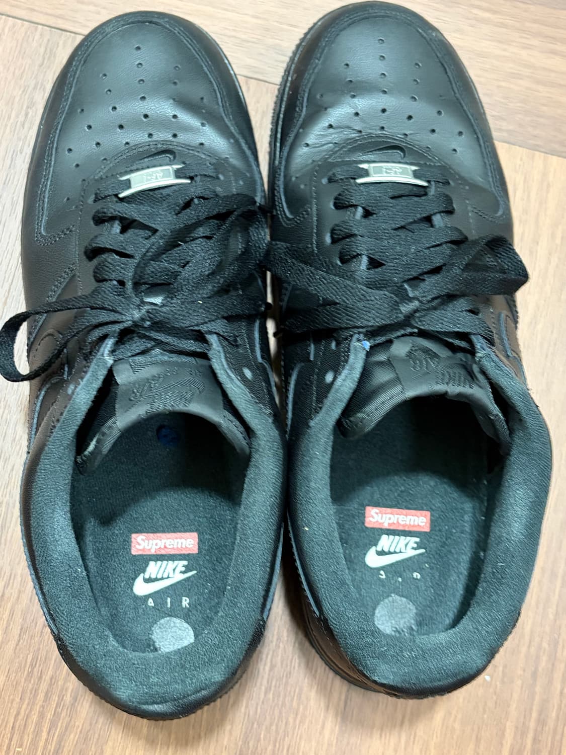 나이키 슈프림 에어포스 올검 285판매 상품이미지6