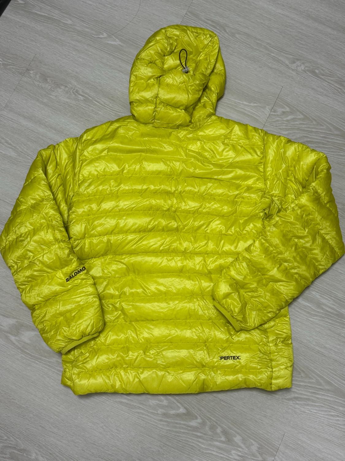 살로몬 경량패딩 라임 (m) 상품이미지2