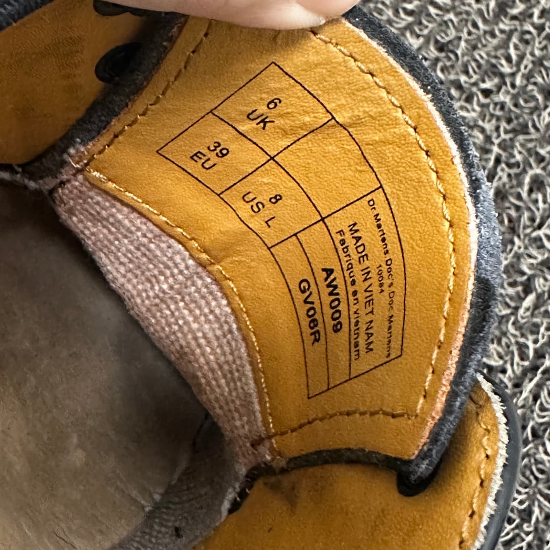 닥터마틴 유광 페이턴트 블랙 250사이즈 상품이미지8