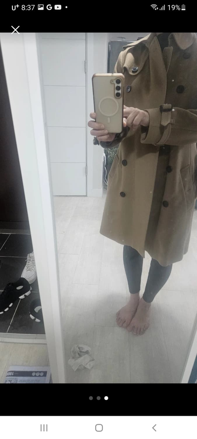 버버리 캐시미어 겨울코트 상품이미지3