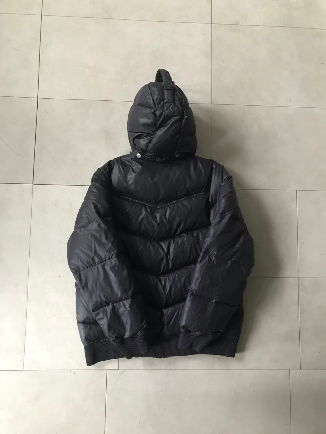 프레드페리 블랙 패딩 상품이미지7