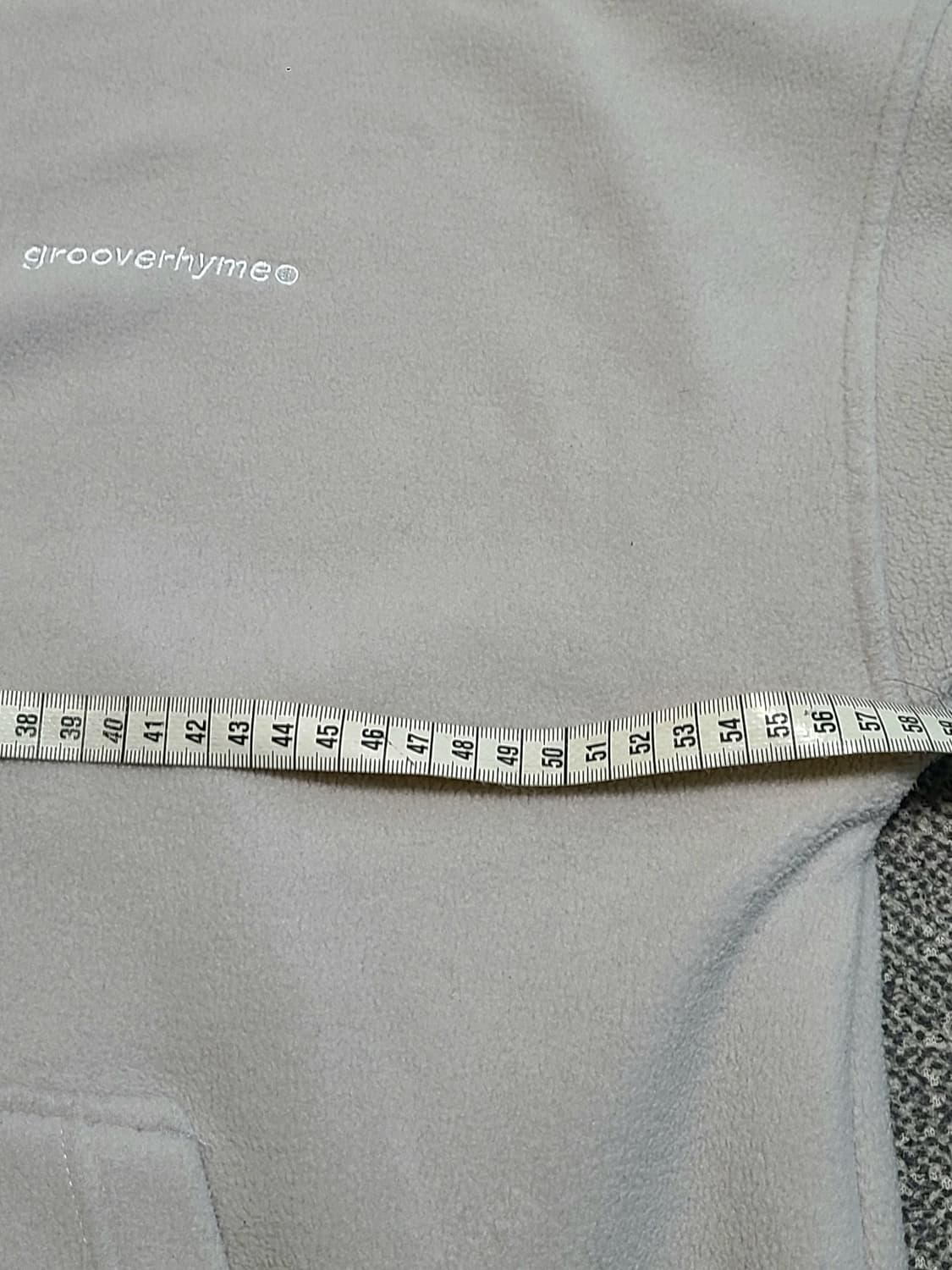 grooverhyme 하프집업 L 실측 120 로 낭낭하게 상품이미지4