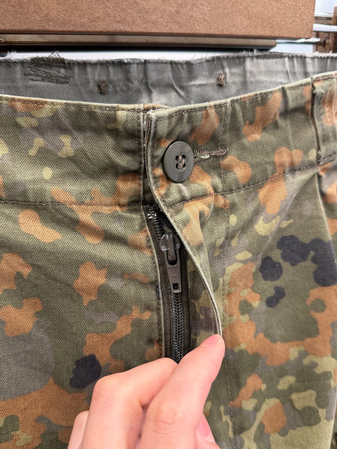 00s Military 독일군 플렉탄 카모 밀리터리 필드 팬츠 (34) 상품이미지3