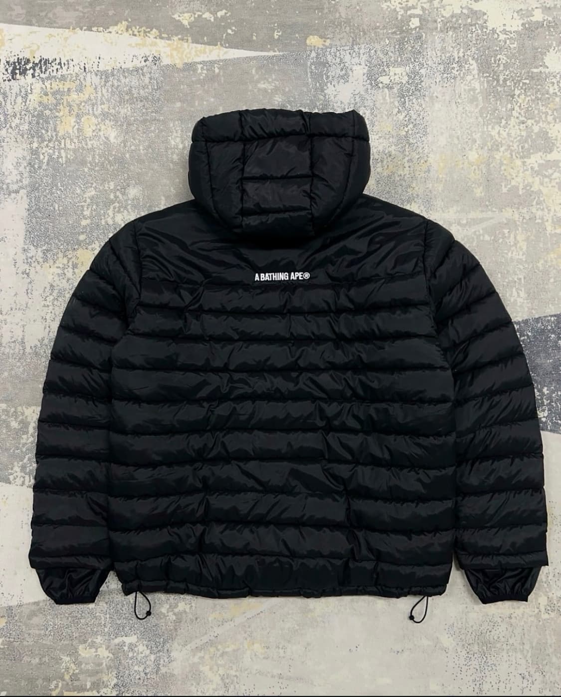 베이프 Bape 후드 포켓 경량패딩 블랙 상품이미지3