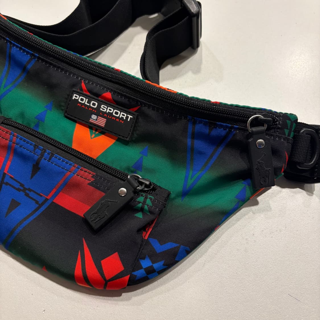 폴로 스포츠 힙색 패턴 슬링백 웨이스트백 상품이미지3