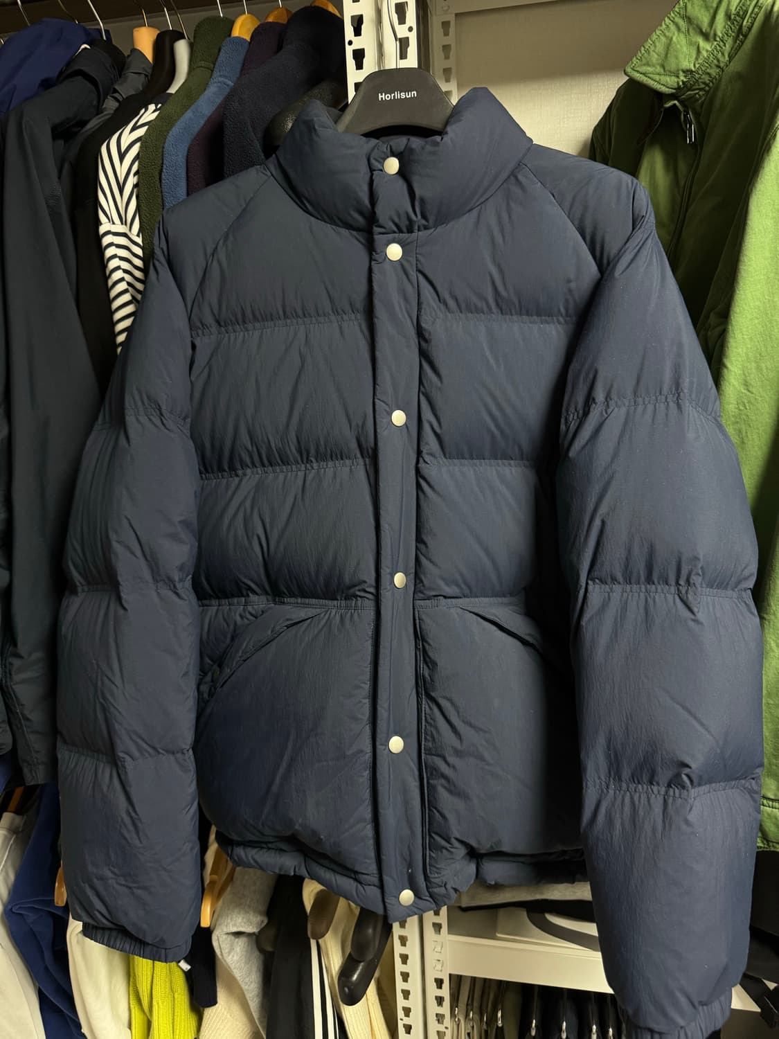 홀리선 사우스파크 덕다운 패딩 네이비 L 상품이미지1