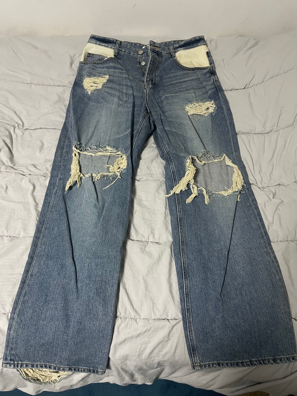 라그랑지 디스트로이드 데님 팬츠 L 상품이미지2