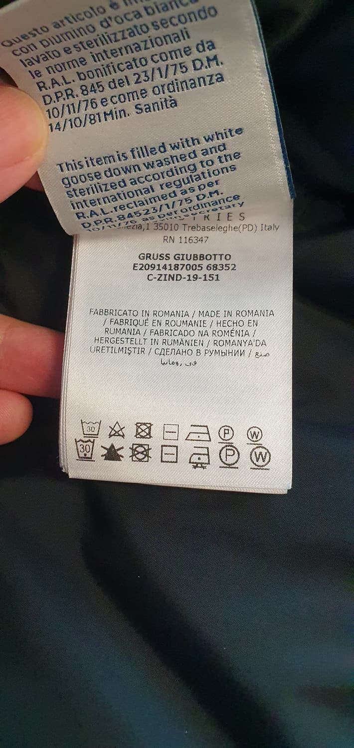 몽클레어 GRUSS 셔츠패딩 블랙4사이즈 상품이미지4