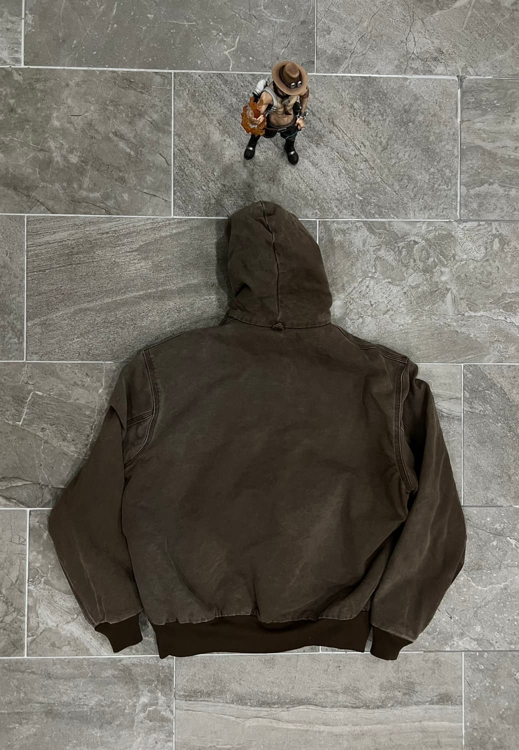 (L) 칼하트 덕 액티브 후드자켓 J68 CHT 체스트넛 상품이미지2