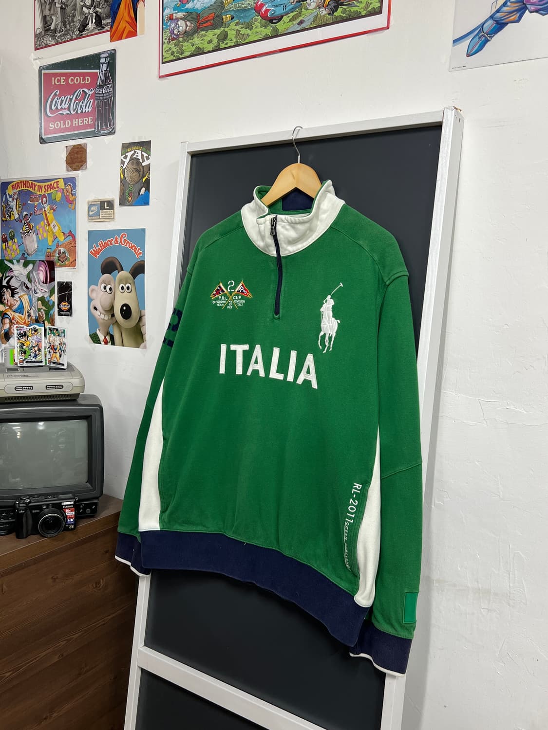 Polo Ralph Lauren 폴로 랄프로렌 레이싱 빅포니 하프집업 상품이미지1