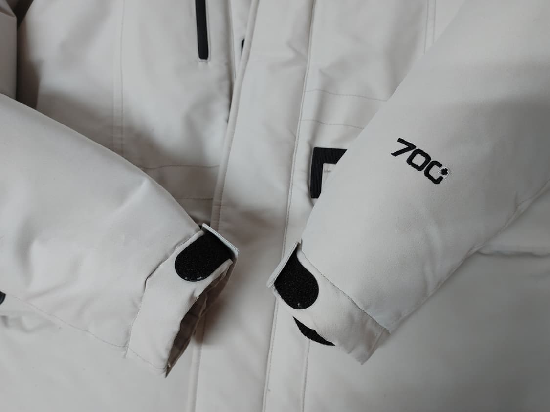 EiDER 아이더 여성 아이보리 오리털 사파리형 후드 패딩 상품이미지7