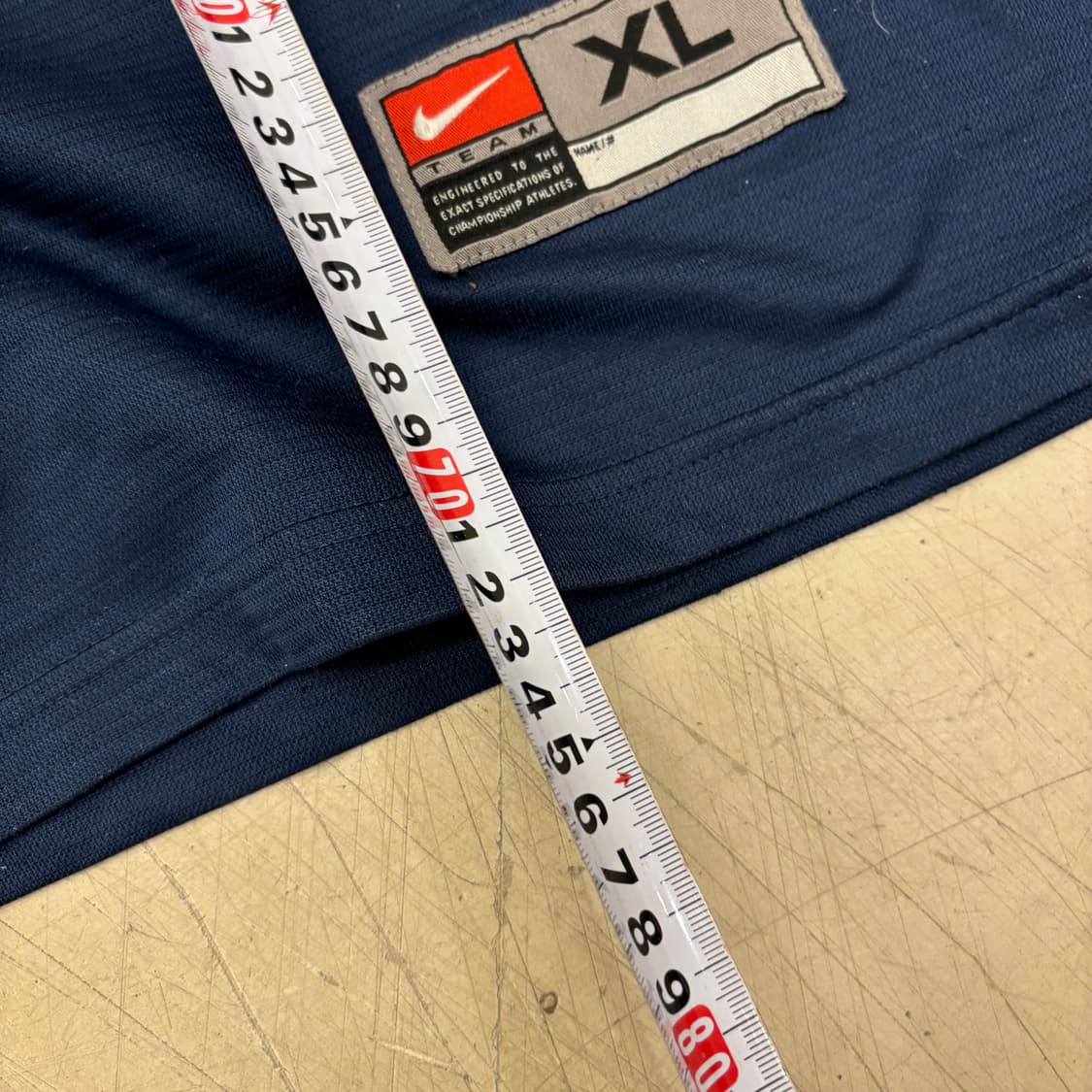 나이키 스우시 네이비 스포티 반팔티 상품이미지4