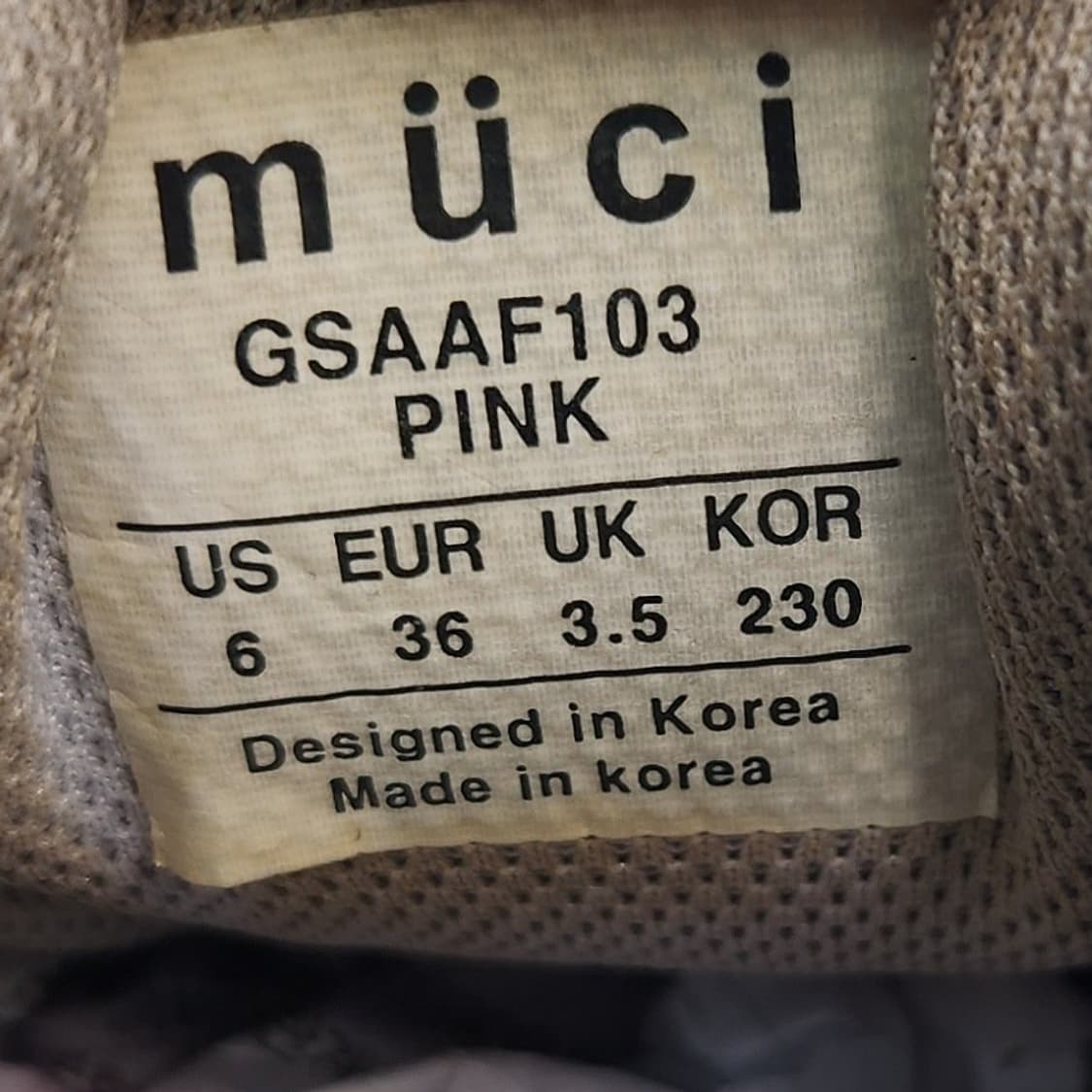 d muci 무시 여성골프화230 상품이미지6