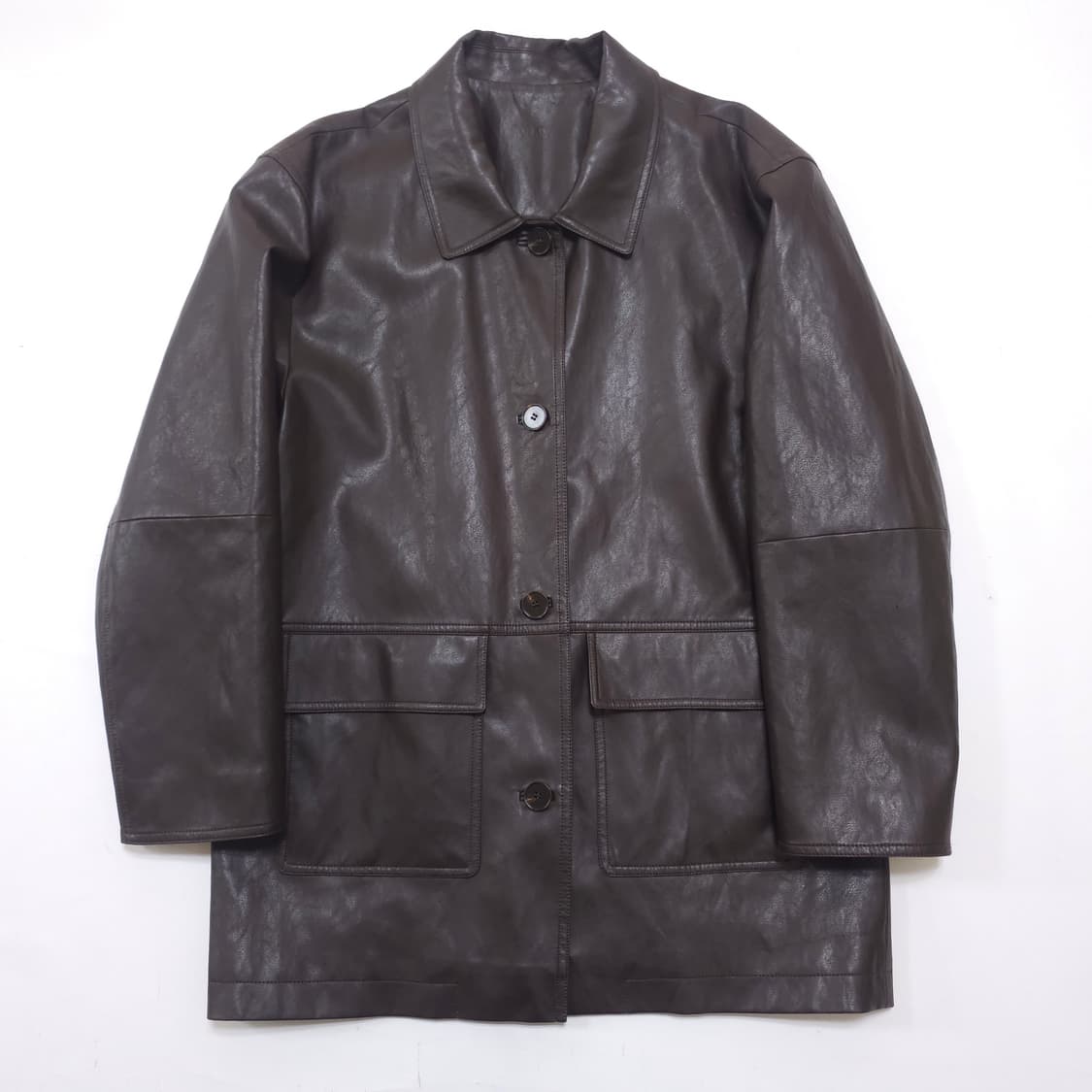 Wmm 스튜디오 비건레더 자켓 상품이미지2