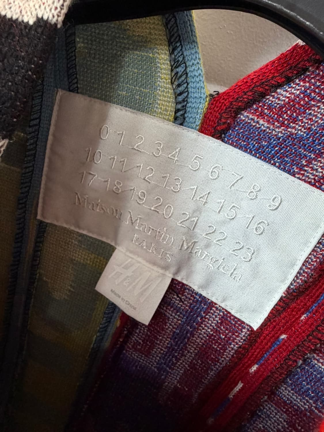 메종 마르지엘라 x H&M 멀티 스카프 니트  상품이미지6