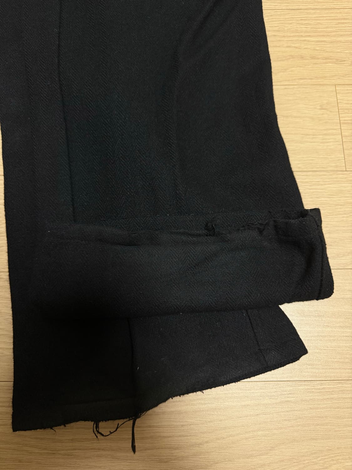 Aieul(아이엘) Aryal Trousers _Black Herring 상품이미지2