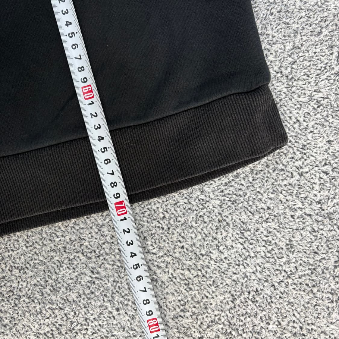 L 게스 기모 삼각 로고 맨투맨 긴팔티 0303J 상품이미지5