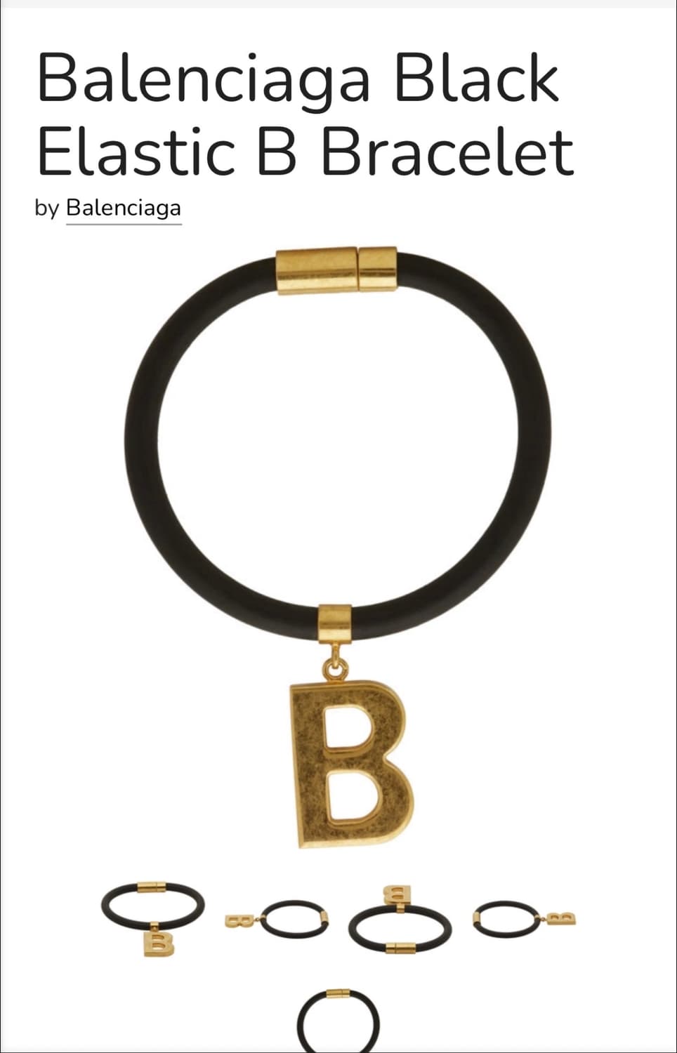 (100%)정품 발렌시아가 악세사리 키링, 팔찌등 활용가능 상품이미지1