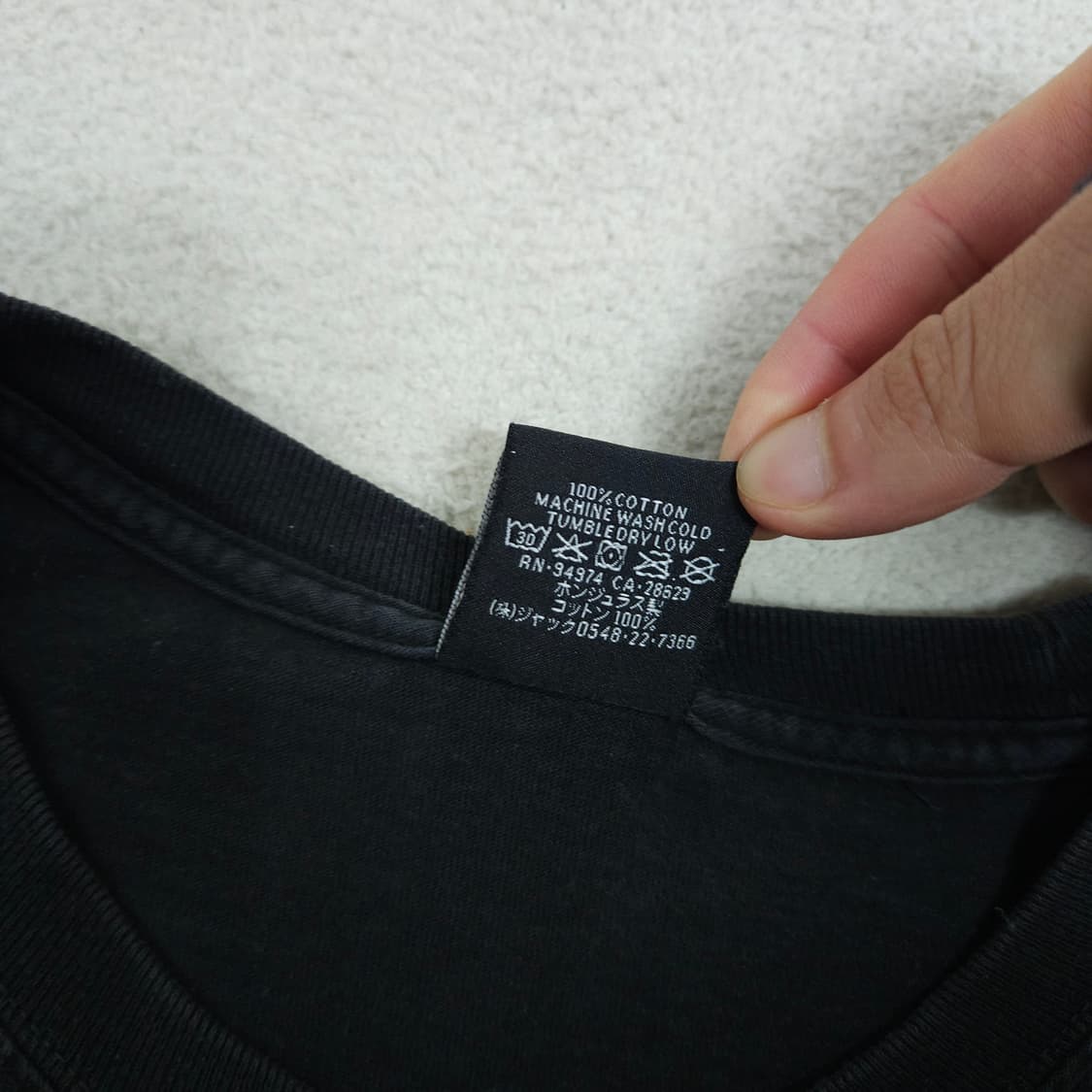 스투시 벌리 쓰레드 반팔티 XL 상품이미지5