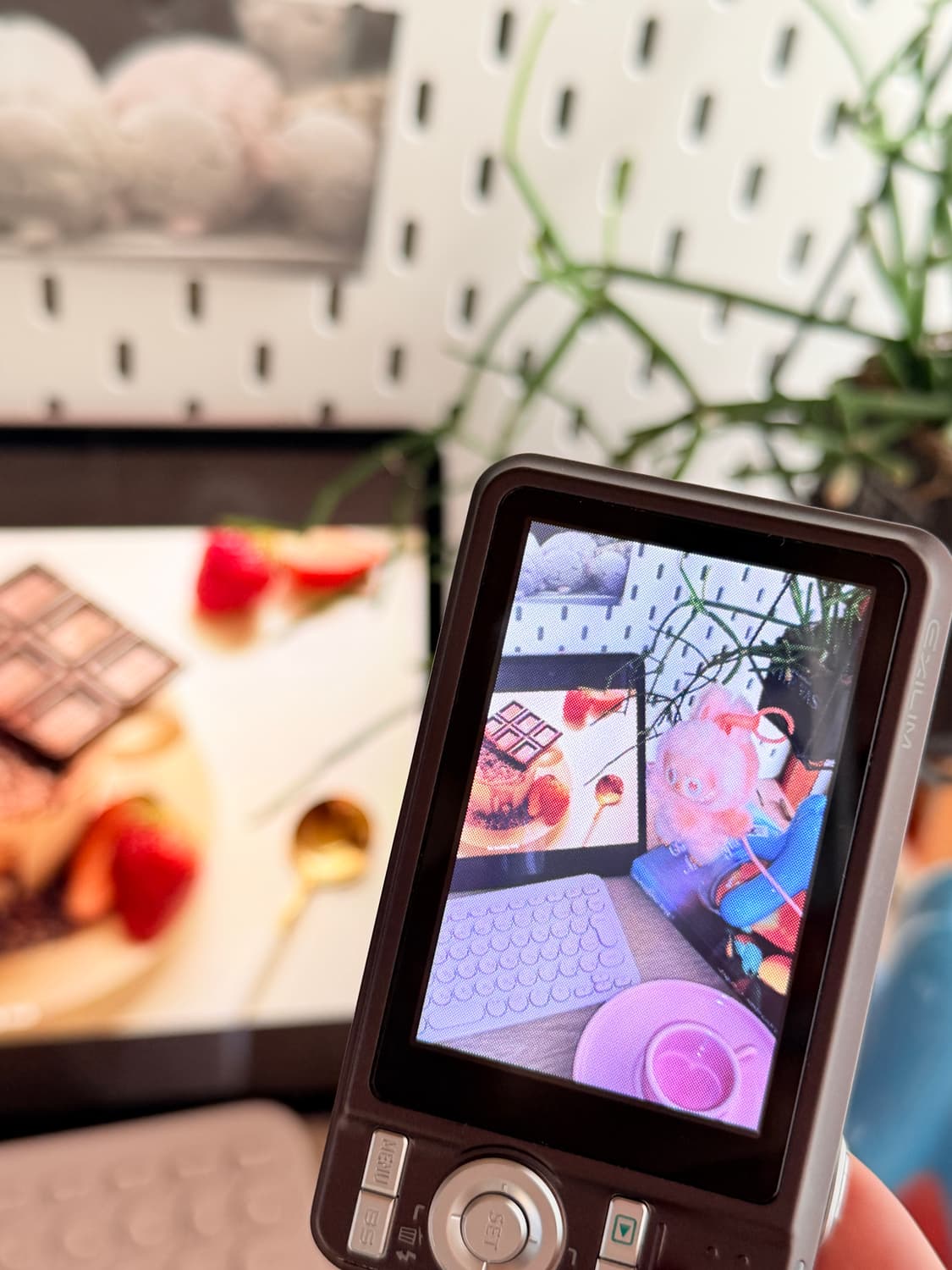 ✨츄 프리지아 픽 풀박 풀셋✨ 카시오 엑슬림 EX-Z85 쵸코 브라운🍫 상품이미지7