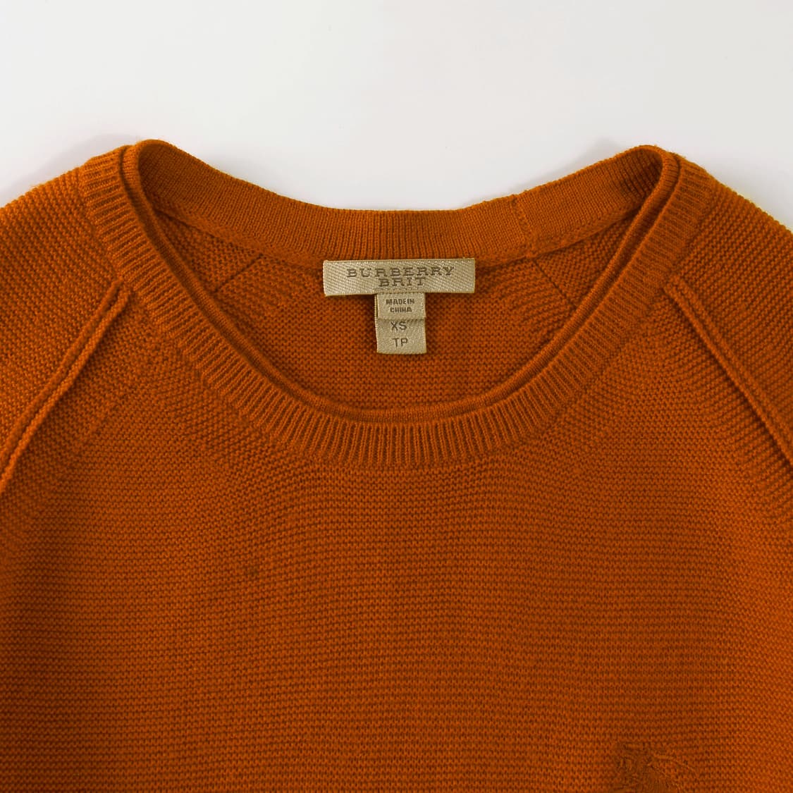 버버리 오렌지 브릭 울 니트 상품이미지3