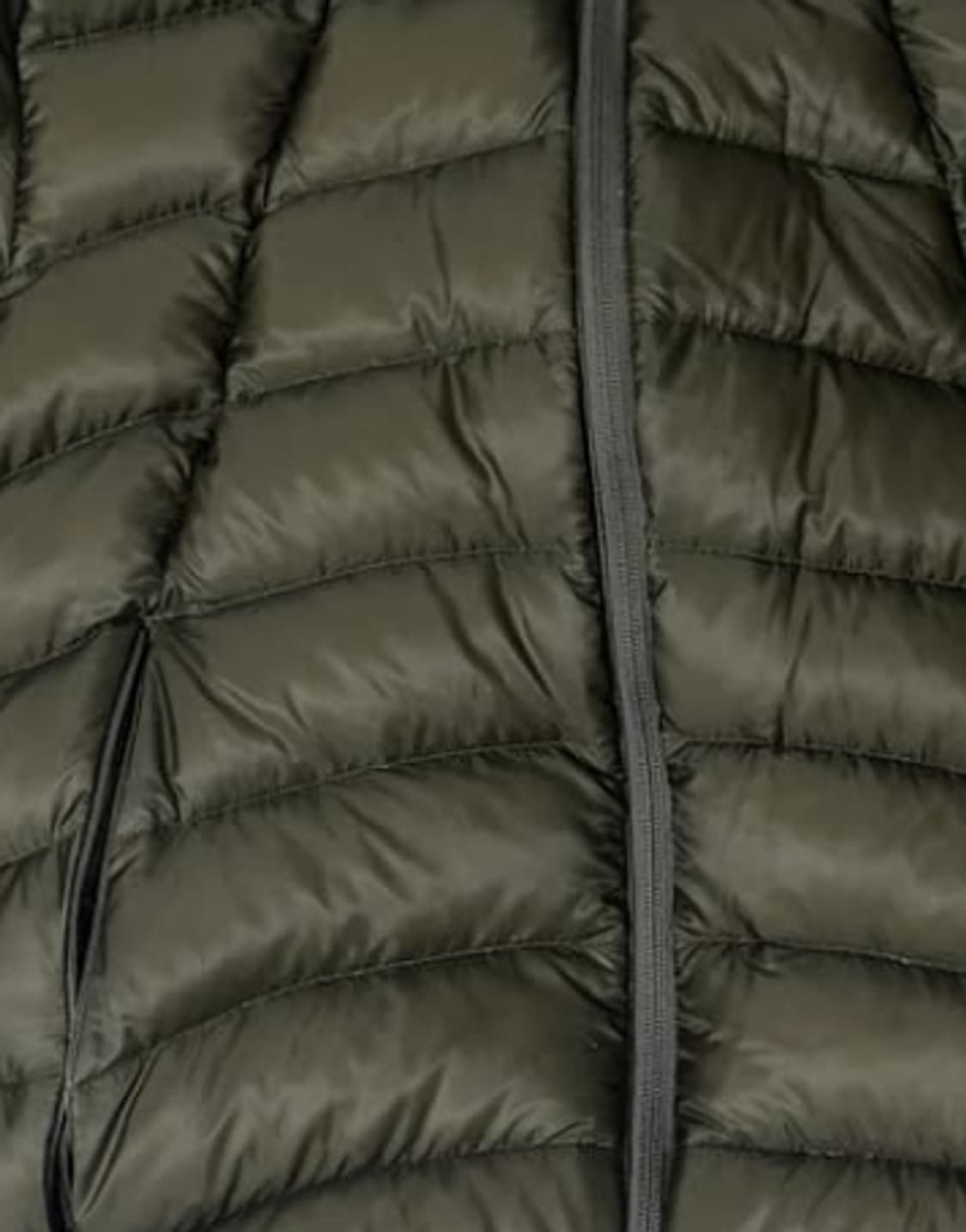 썬러브 경량패딩 차콜(카키) 상품이미지6