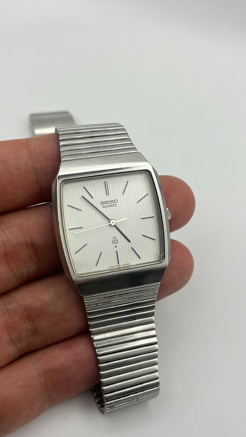 세이코 맨즈 사각 빈티지시계 상품이미지3