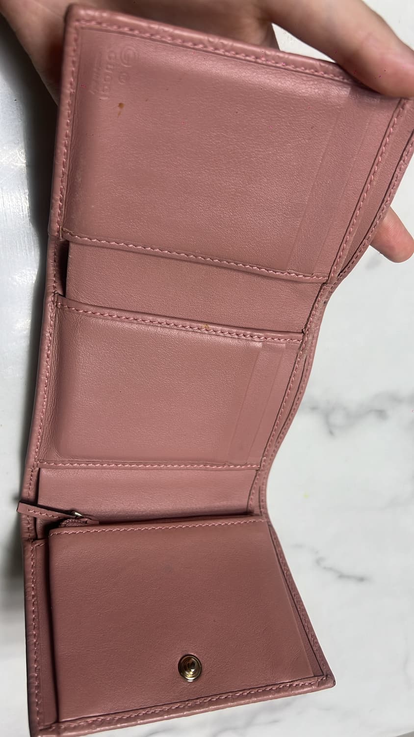 구찌 마이크로씨마 GG카드지갑 상품이미지2