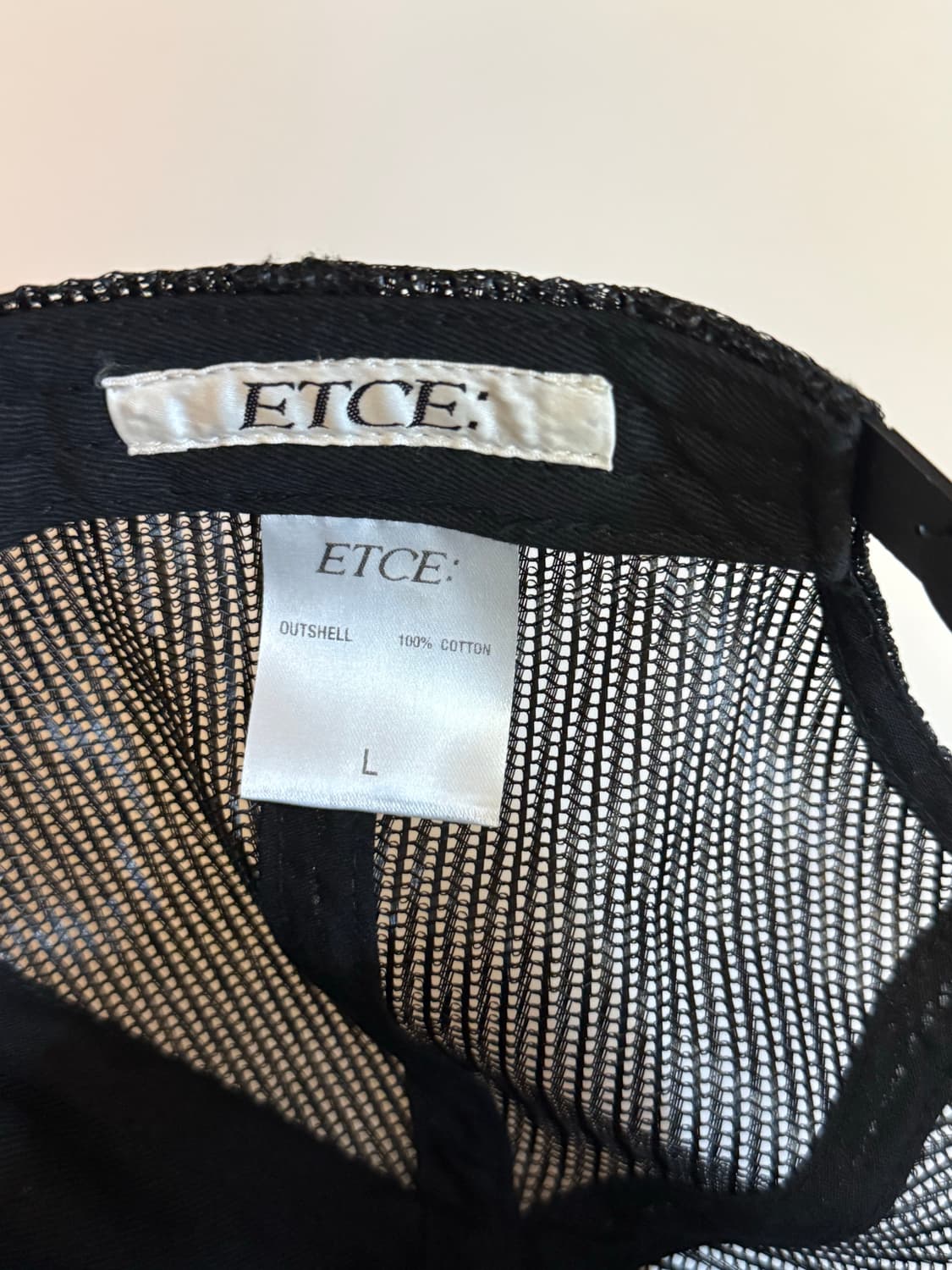 etce 스컬 패치 트러커 캡 모자 L 상품이미지3