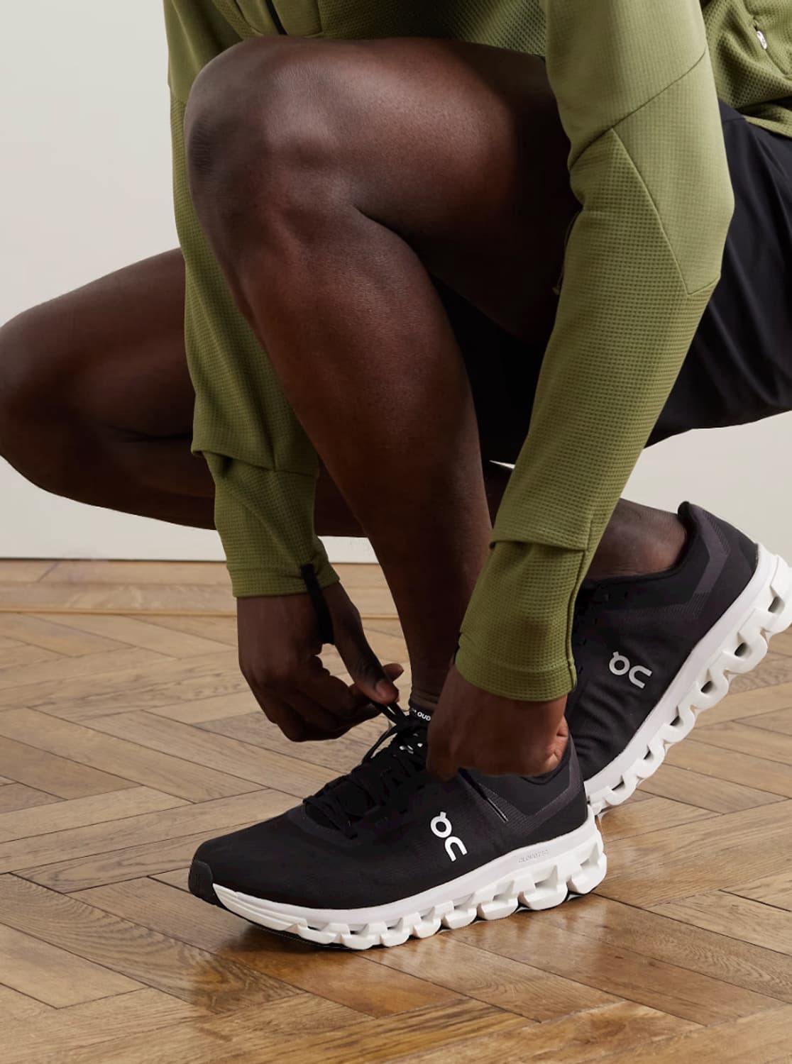 (270) 온러닝 클라우드플로우 4 블랙 상품이미지1