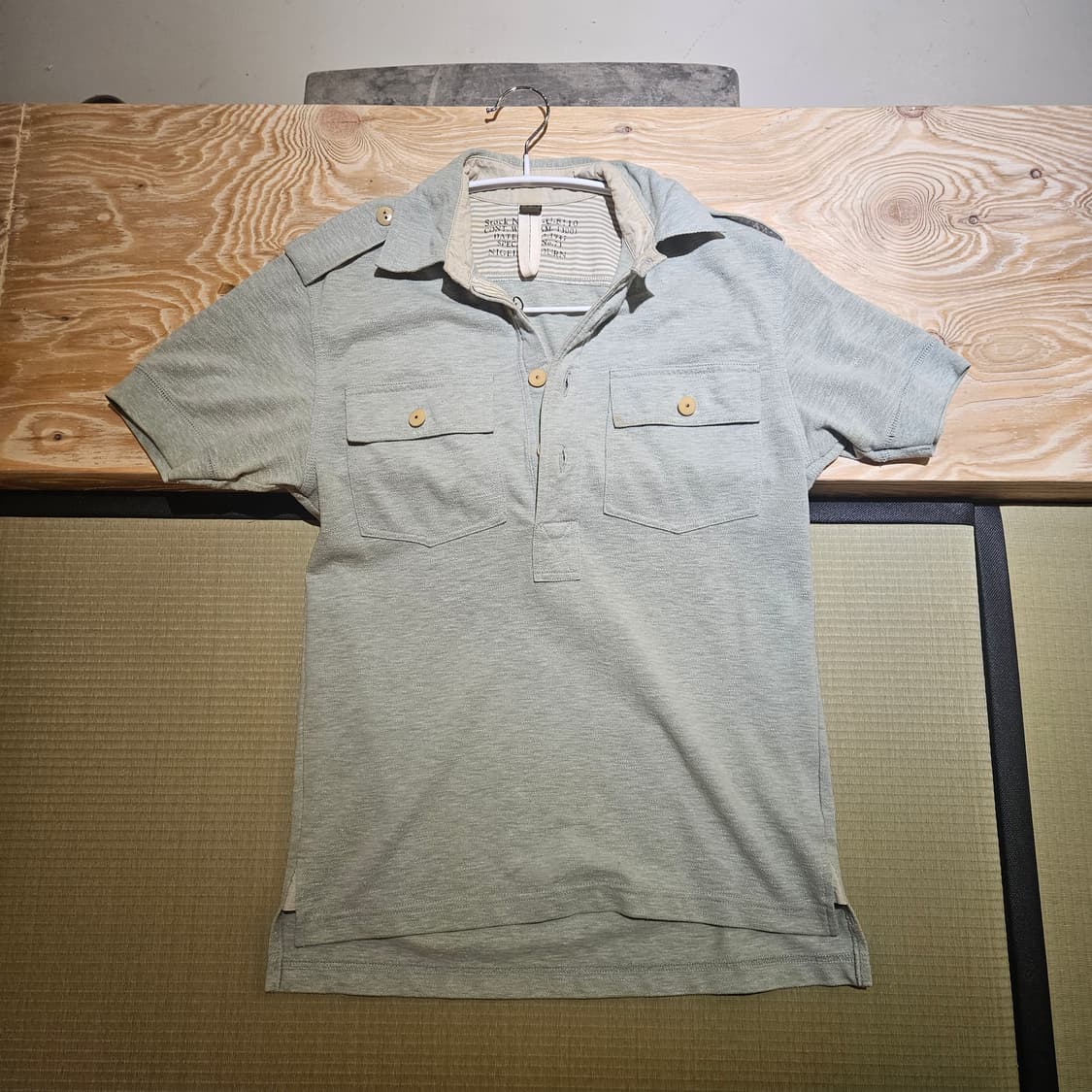 나이젤카본 밀리터리 견장 pk 티셔츠 상품이미지1