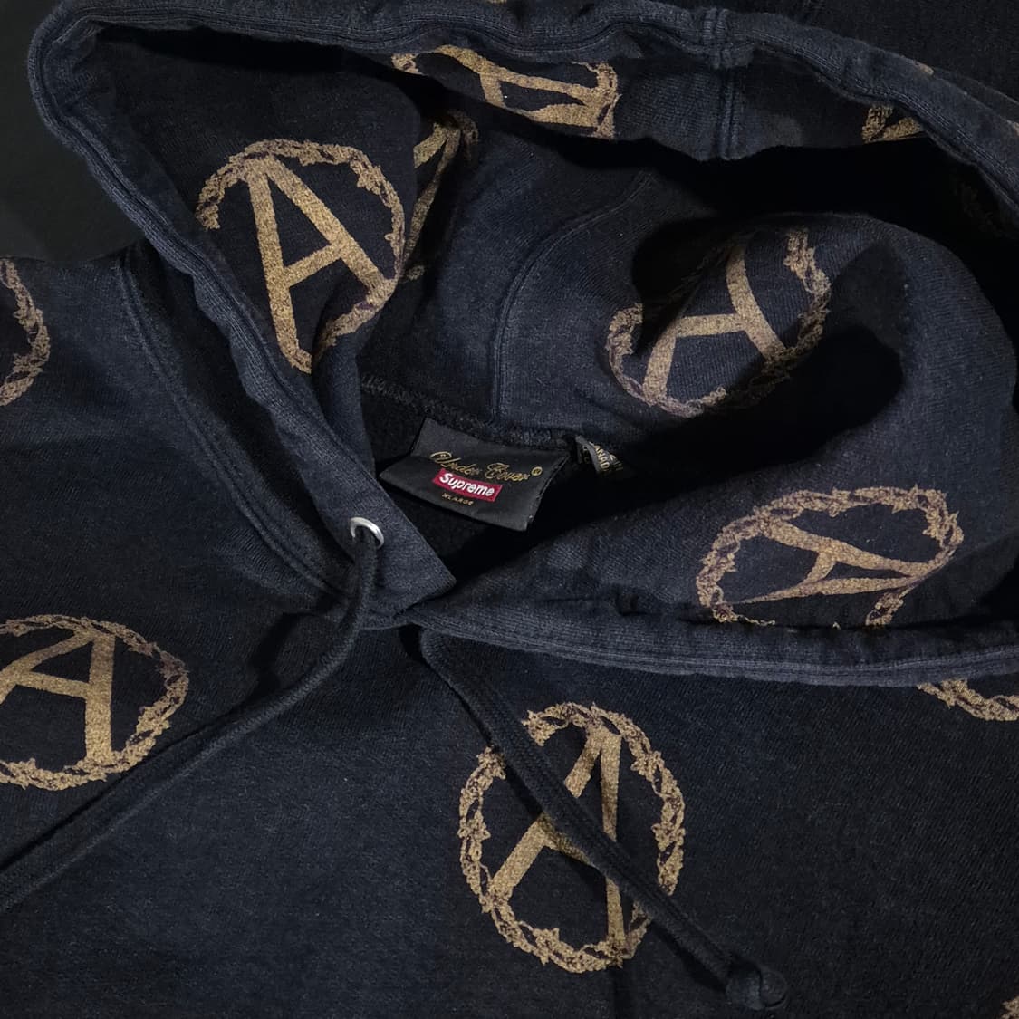 슈프림 X 언더커버 아나키 후드티 XL사이즈 상품이미지2